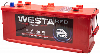 Аккумулятор автомобильный Westa Red 140 Ач 970 А п.п.